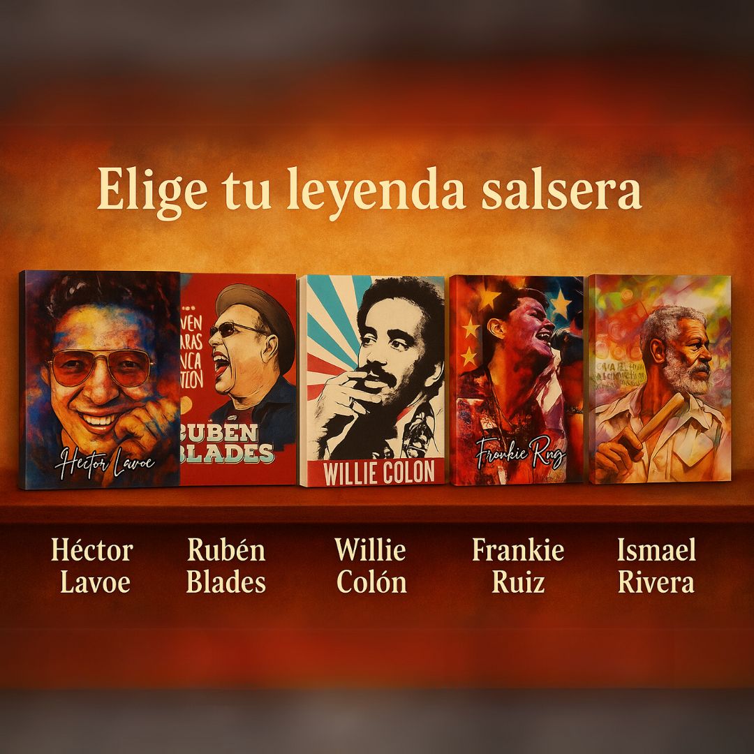 Canva Leyendas de la Salsa